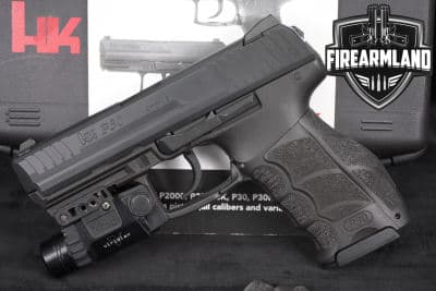 Heckler & Koch P30 V2 LEM H&K 9mm 3.85" P 30 +ORIG CASE, VIRIDIAN LIGHT