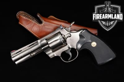 1982 Colt Python 357 Magnum 4" Satin Stainless DA/SA ORIG PRODUCTION