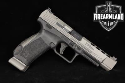 Canik TP9 SFx 9mm Optics-Ready 5.2" Two-Tone Gray & Black TP9SFx