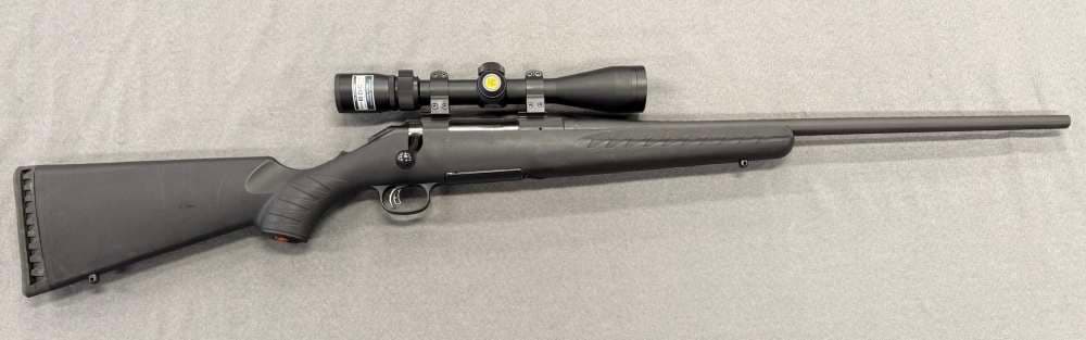 Ruger American 7mm-08 Rem Bolt Action Rifle 3-9x Nikon Scope - No Res !