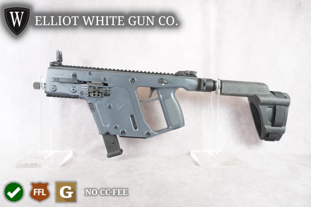 KRISS Vector SDP 9mm Combat Grey w/ Folding Brace