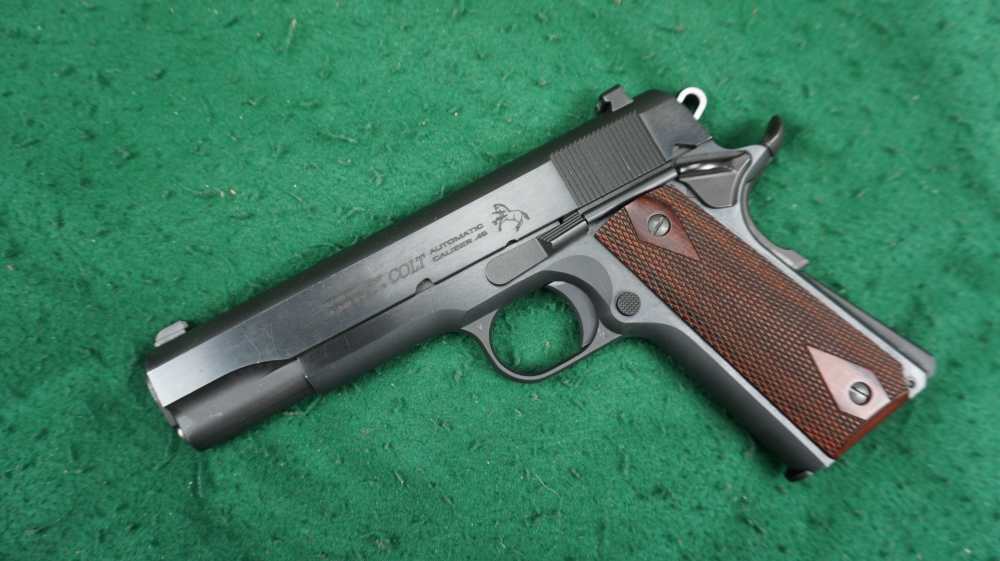 Nice Colt 1911 Government series 70 45acp 5" Blue No Reserve 1¢ Start