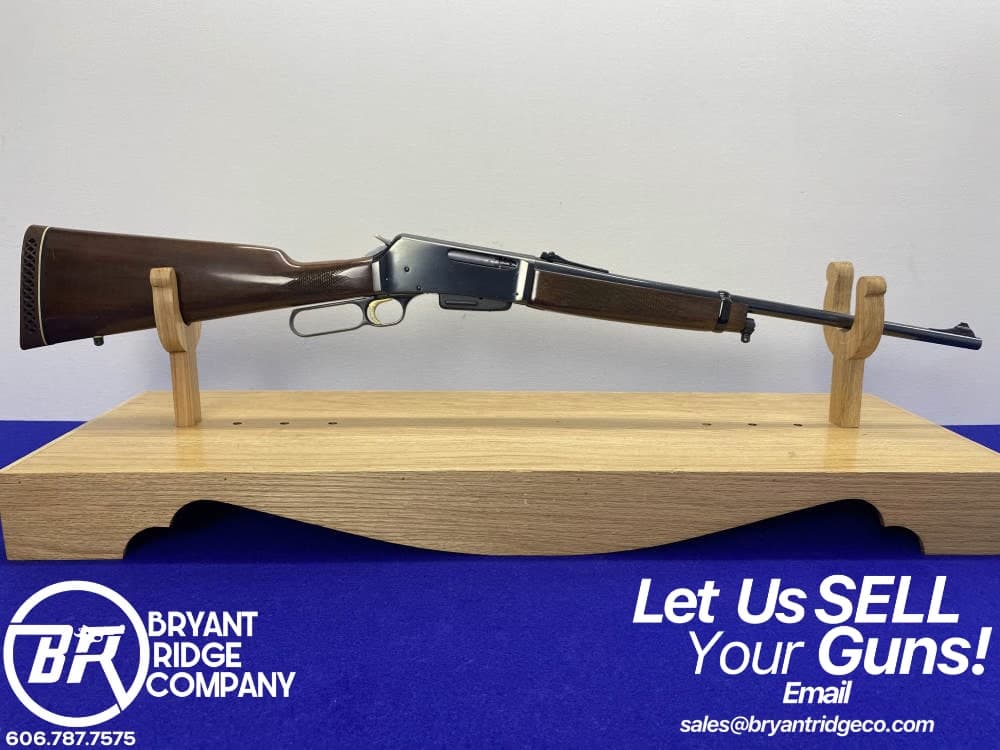 1980 Browning/Miroku BLR .308 Win Blue 20" *INCREDIBLE LEVER-ACTION RIFLE*