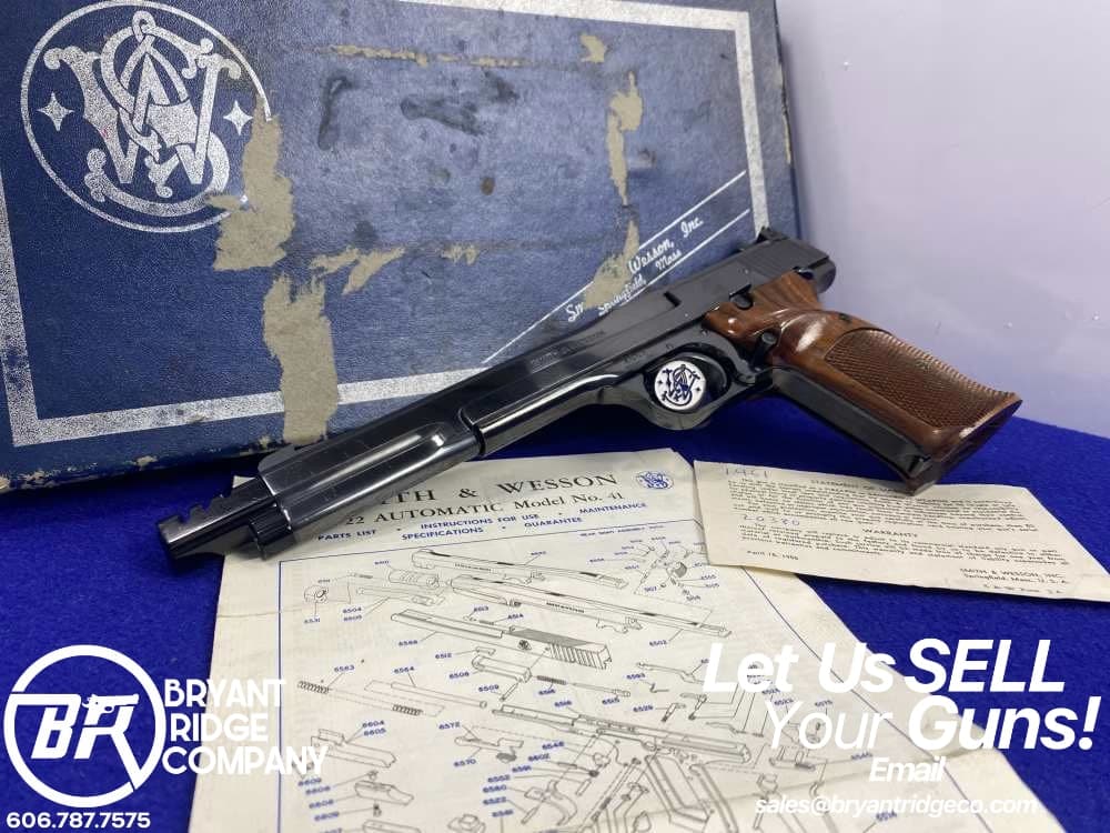 1957 Smith Wesson 41 .22 LR -FIRST YEAR PRODUCTION- Low Four-Digit Serial