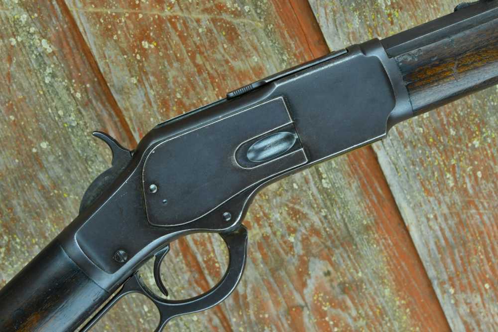 SHARP Winchester Model 1873 Rifle - 38 WCF - *ATTIC COND.*