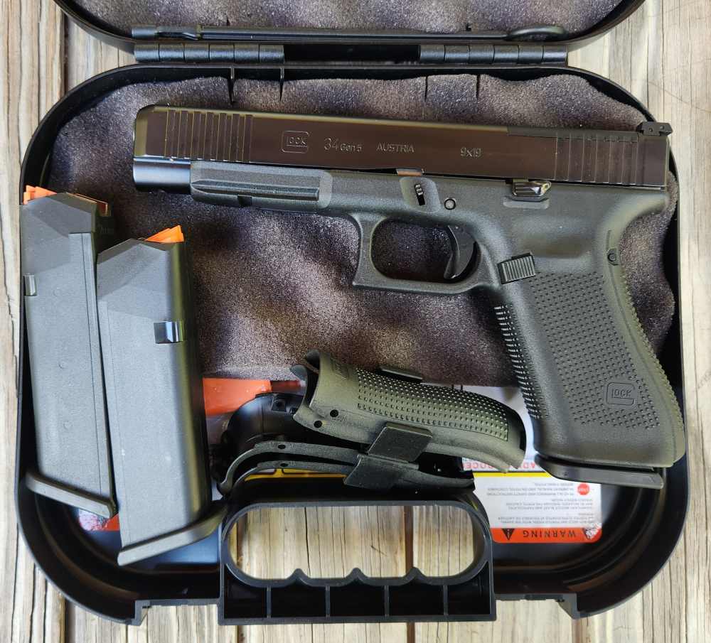 Glock 34 G34 Gen 5 MOS 9MM 17+1