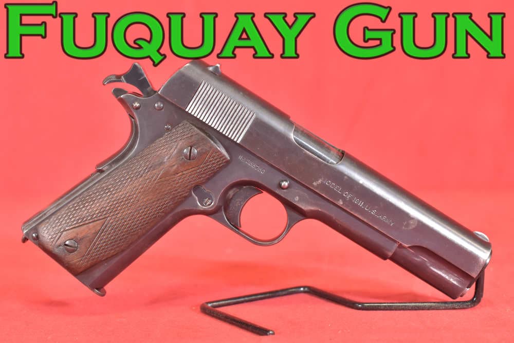 Colt 1911 WW1 1918 Produced .45 ACP
