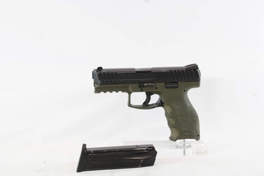 HK VP9 - 9mm Luger Pistol OD Green Frame