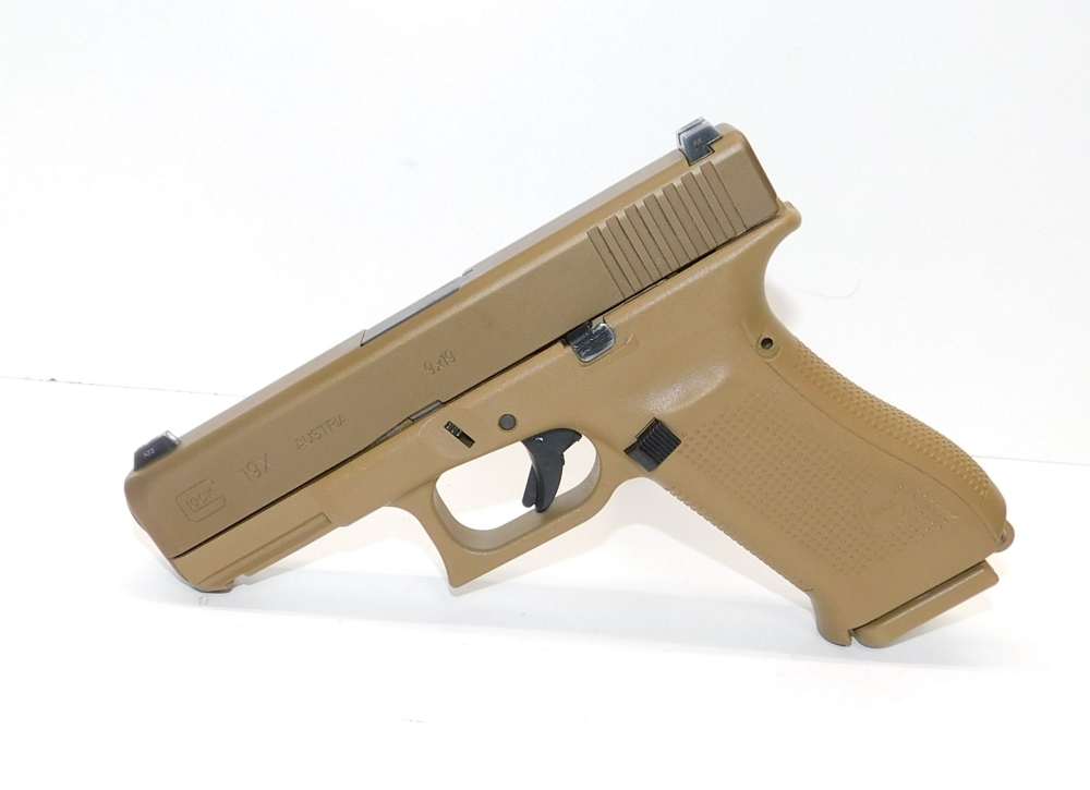 Glock 19X 9mm Coyote Brown Used NO RESERVE