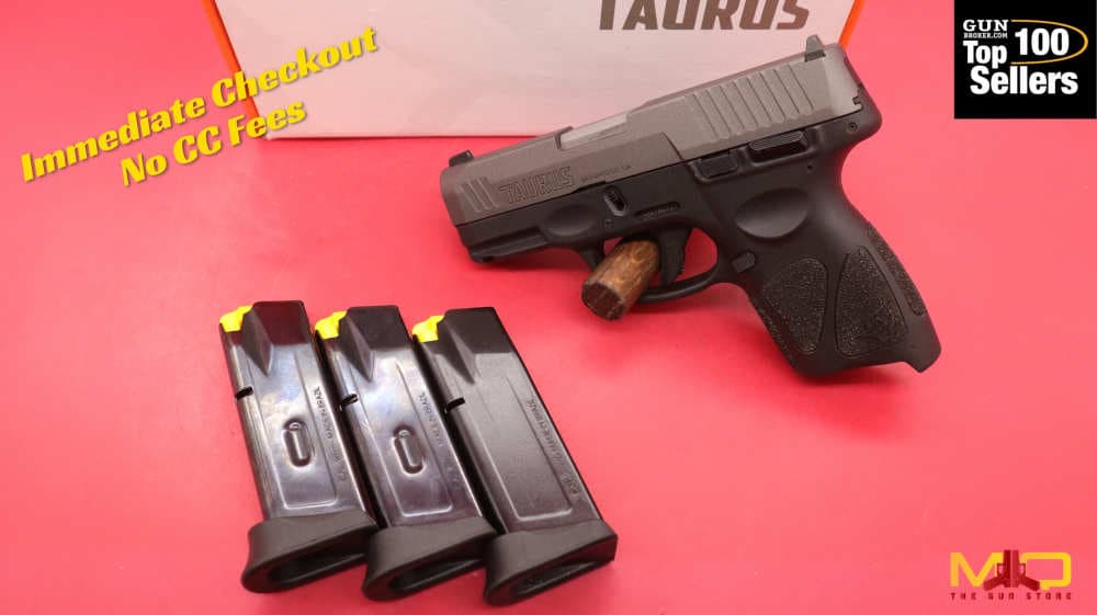 Taurus G3C 9mm Very Good Condition 3 Mags Penny Start!