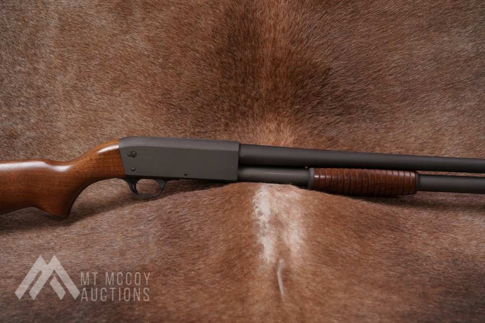 Ithaca 37 Featherlight Riot 12 GA 20” Cyl Slam-Fire Pump Action Shotgun