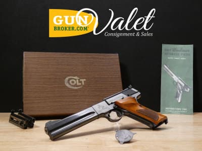 Colt Woodsman Match Target - .22 LR - OG Box w/ 2 Mags - MFG 1964 - C