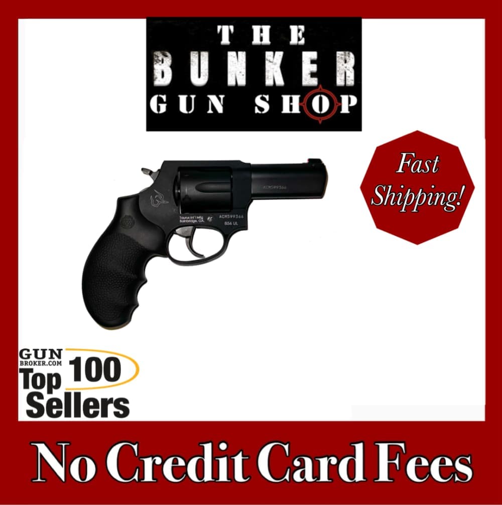 USED! TAURUS MODEL 856 UL BLACK NS .38 SPECIAL $.01 PENNY