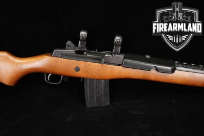 Ruger Mini-14 Ranch Rifle 580-Series 5.56 NATO 18.5 Blued & Hardwood