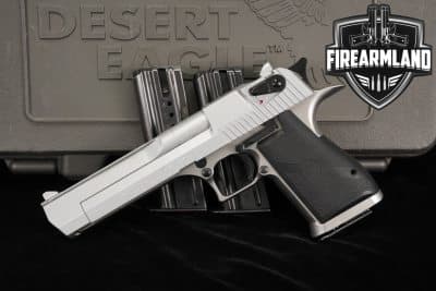 DEAGLE IMI Desert Eagle Mark I 357 Magnum 6" Stainless MK 1 +ORIG CASE
