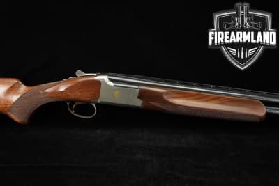 DESIRED Browning Citori White Satin 12-Gauge 28" Silver & Walnut O/U