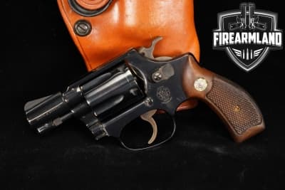 1967 Smith & Wesson Model 36 Chiefs Special No Dash S&W Blued DA/SA 38 Spl