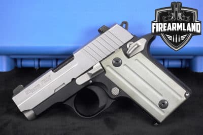 Sig Sauer P238 Two-Tone Stainless 380 ACP 2.7" TSS P 238 +ORIG CASE