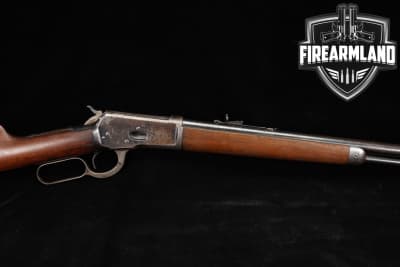 1912 Winchester Model 1892 Sporting Rifle, Solid Frame 32-20 Win 24" M1892