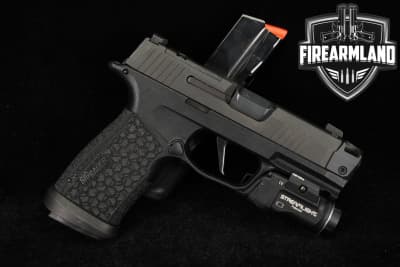 Sig Sauer P365 XMacro 9mm P 365 X Macro AFTERBURNER COMP+2 MAGS, TLR7 LIGHT