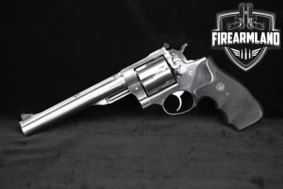 1988 Ruger Redhawk 44 Rem Mag 7.5" Satin Stainless DA/SA