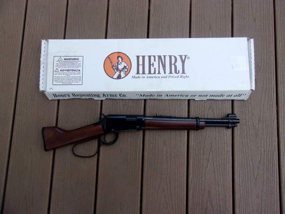 Henry Mares Leg .22 S,L, LR 12.9" Lever Action Saddle Ring Gun 99% $1START
