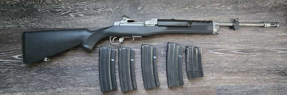 Ruger Mini-14 .223 GB Tactical Stainless in Synthetic Stock