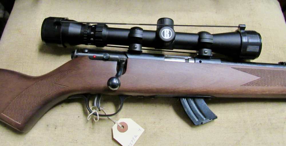 Savage Mark II .22 LR Scoped Bolt Action Rifle .01 NO RESERVE