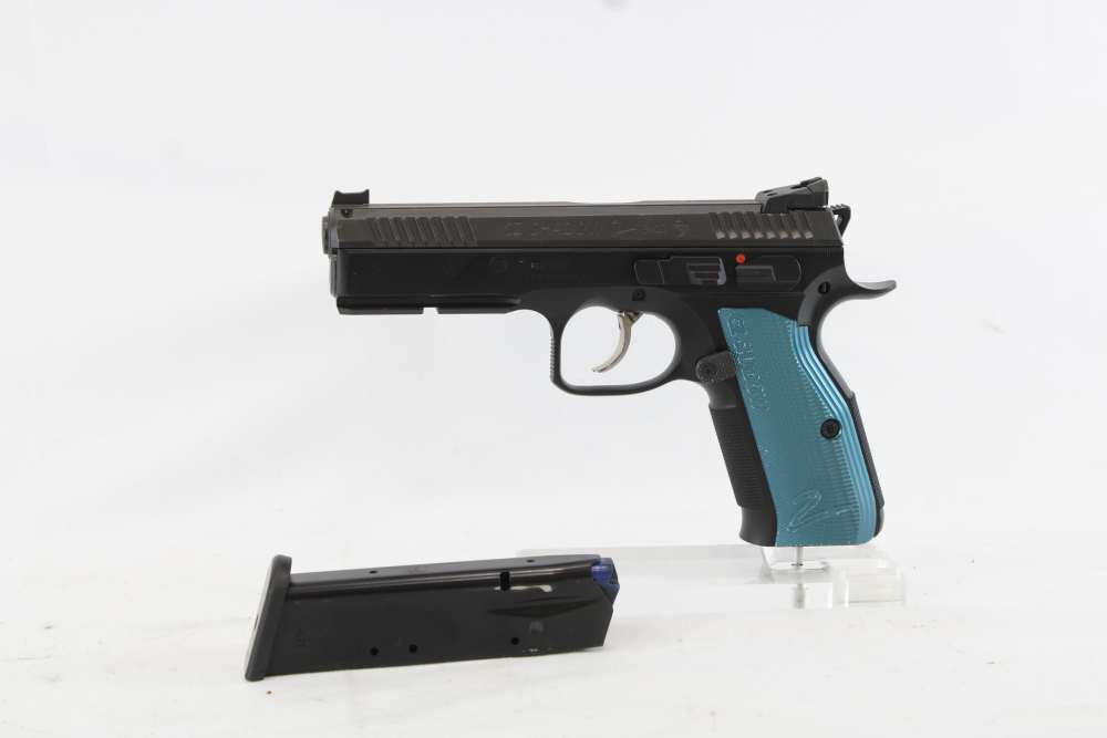 CZ 75 Shadow 2 - Black and Blue - 9mm Luger