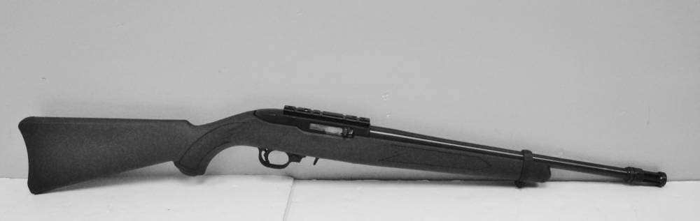 Ruger 10/22 .22LR 50th Anniversary Carbine Blue W/ Black Synthetic Stock