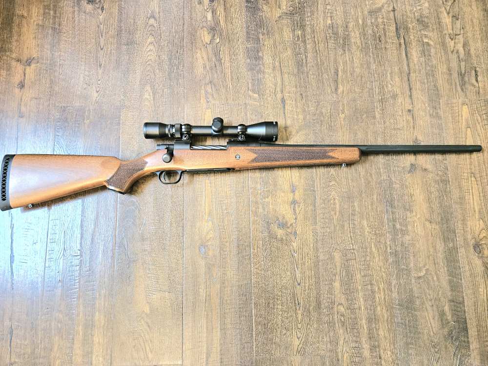LIKE NEW Mossberg Patriot 22” Bolt Action 30-06 Rifle + Scope!