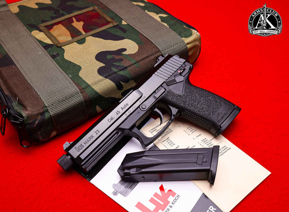 1997 SECOND YEAR "MARITIME" Heckler & Koch HK Mark 23 SOCOM Pistol in Case!