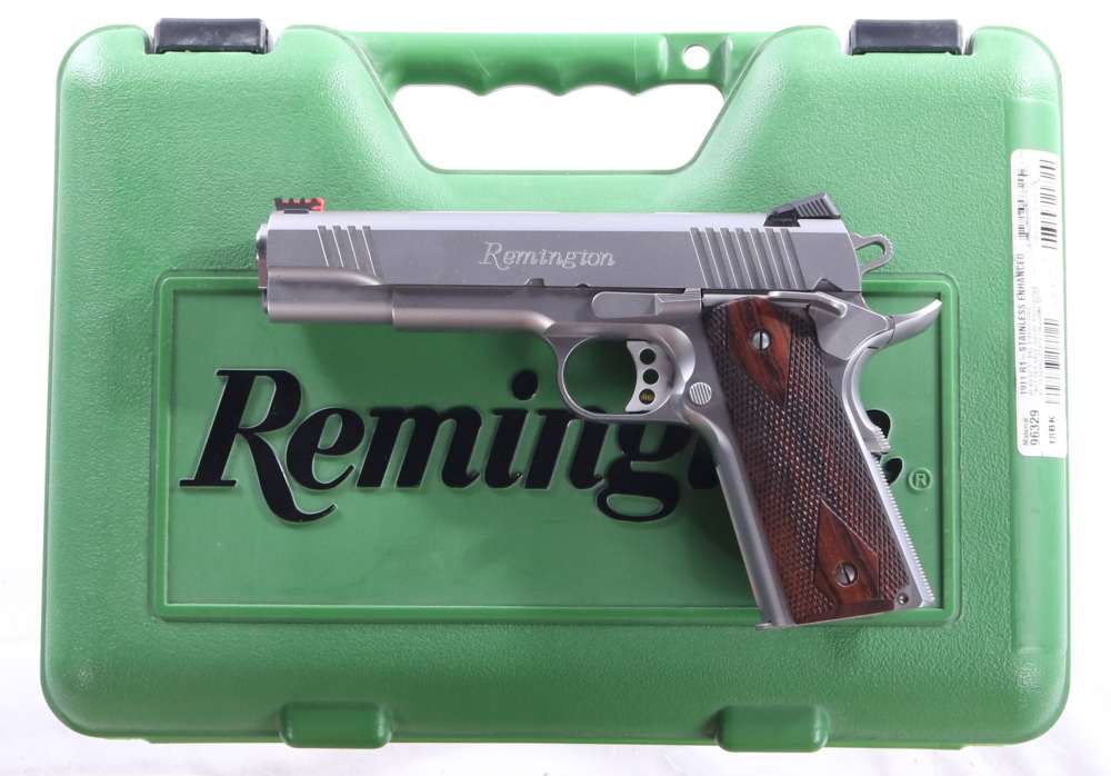 Remington Arms 1911-R1 Enhanced .45 ACP Pistol 5" Satin 8rd 96329