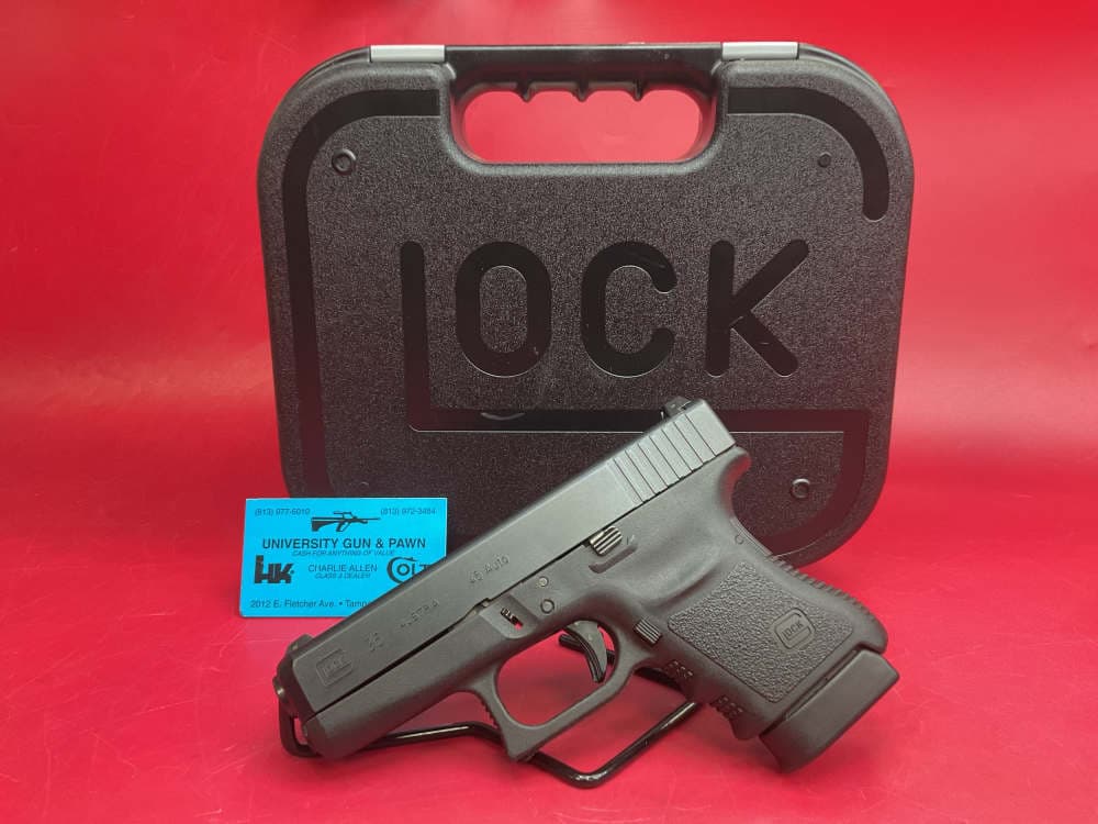 Glock 36 GEN3 .45 ACP 3.75” Night Sights G36 Gen 3 G-36 .01 NR
