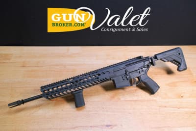 Sig Sauer MCX Carbine - 5.56 NATO - CQB Stock - Keymod - w/ Mag! - C