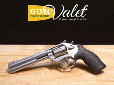 Smith & Wesson 617-6 - .22 LR - 6 In - S&W 617 Stainless - 10 Shot - C
