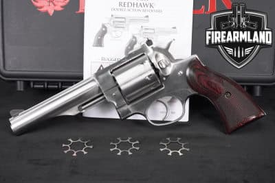 Ruger Redhawk 357 Magnum 5.5 Brushed Stainless 8-SHOT +ORIG CASE