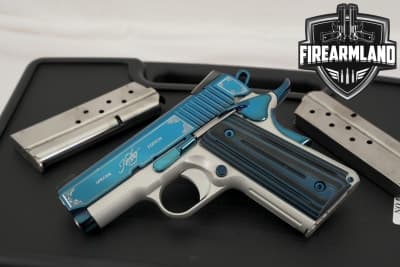 Kimber Sapphire Ultra II Special Edition Custom Shop 9mm 1911 3 +ORIG CASE
