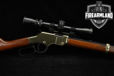 Henry Golden Boy 22 S/L/LR 20 Brasslite & Walnut H004 OCTAGON BARREL +SCOPE