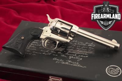 Colt Frontier Scout Lawman Series - BAT MASTERSON COMMEMORATIVE 22LR 4.75"