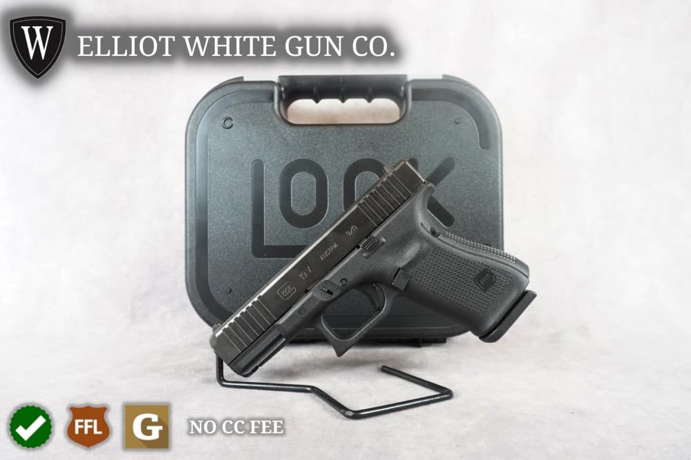 Glock 19 Gen 5 9mm Pistol w/ 3 Magazines & Case