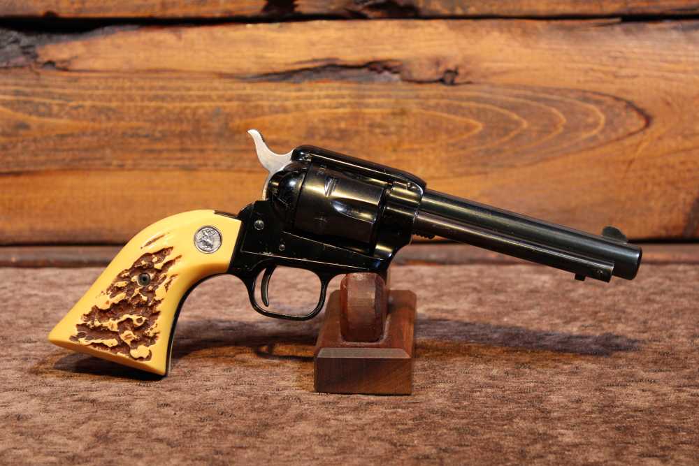 C&R 1969 Colt Frontier Scout .22 LR 4.75" Faux Antler