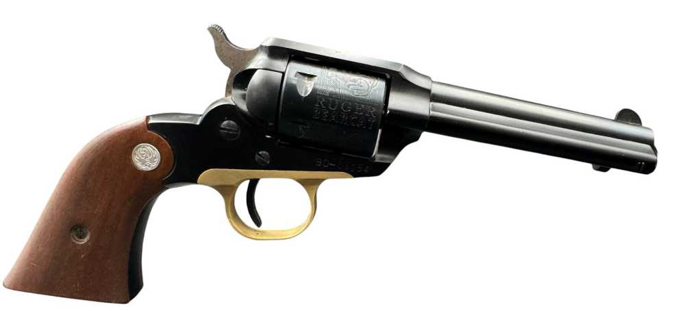 Ruger Bearcat .22LR – 4" Barrel- MFG 1970 – Engraved Cylinder