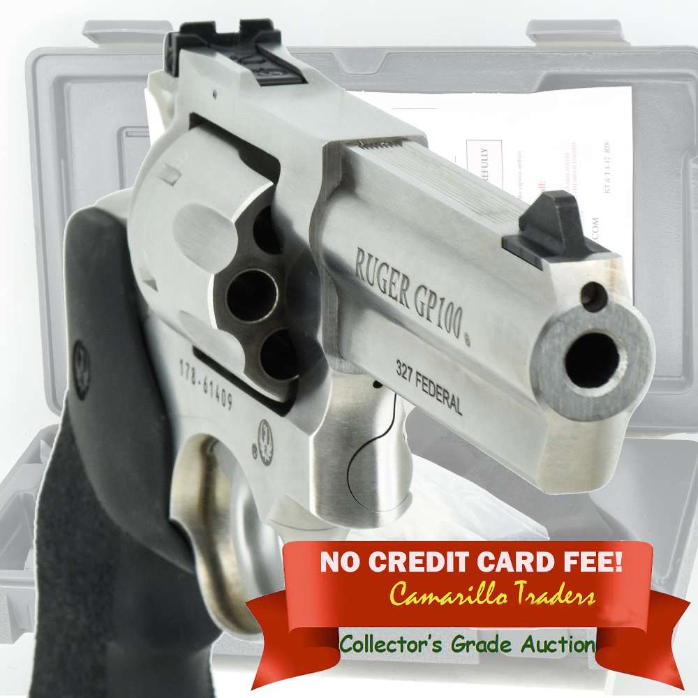 Excellent and Desirable Ruger GP100 4-inch in .327 Federal Magnum 01748