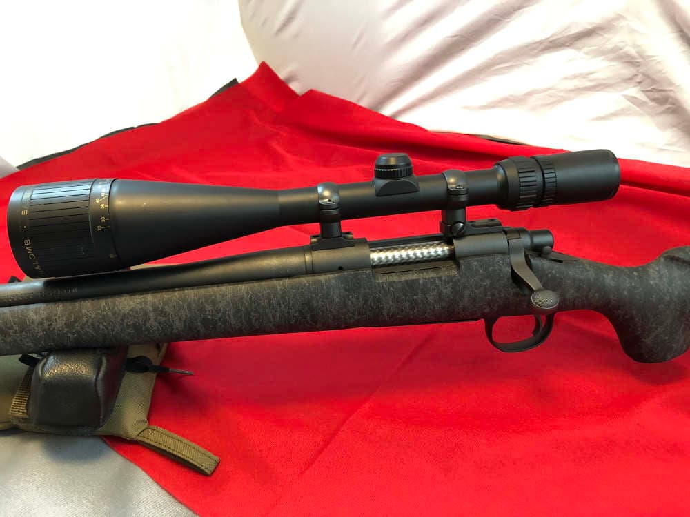 Remington 700 in 22 250 Rem LH Custom Bedding HS Precision stock Extras