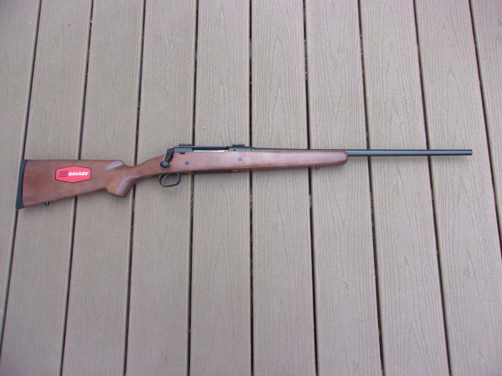 Savage Axis .308 Bolt Action 22" Rifle 99% & Awesome Wooden Stock $1START