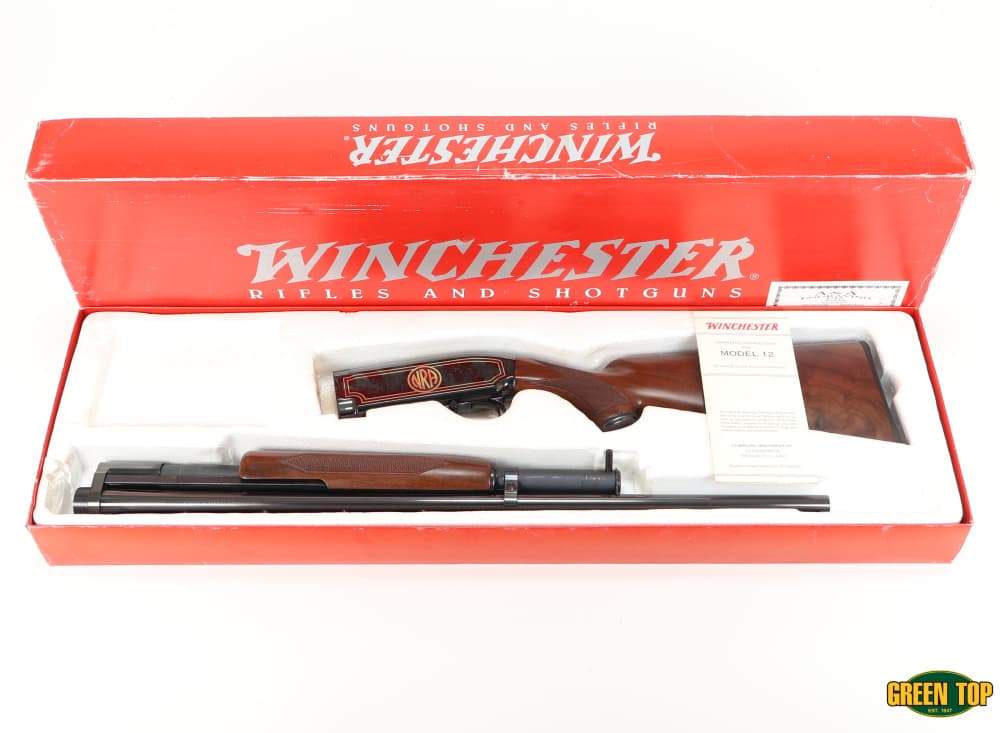 Winchester Model 12 NRA, 20 Gauge 26” BBL, Blued/Gold/Wood, CLEAN W/ Box!