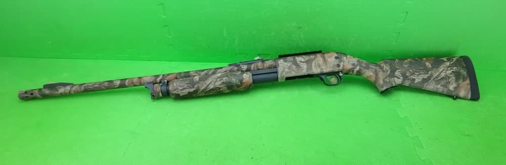 ITHACA 37 TURKEY SLAYER 12 GAUGE * ADVANTAGE TIMBER CAMO PUMP ACTION 22" BL