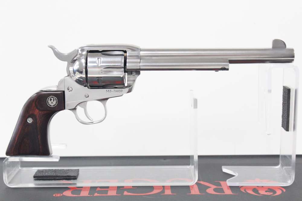 Ruger New Vaquero .357 Magnum – High Gloss Stainless Finish – 7.5" BBL 5170