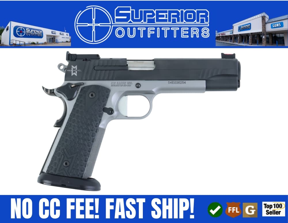 Sig Sauer 1911-9-MAXM 9mm 5" Reverse Two Tone SAO Full Size Pistol